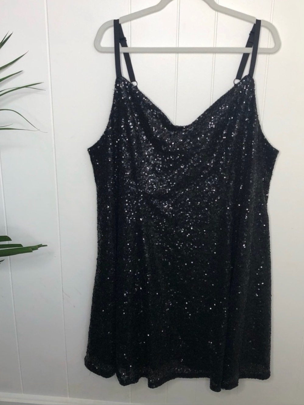 Torrid Sequined Spaghetti Strap Dress